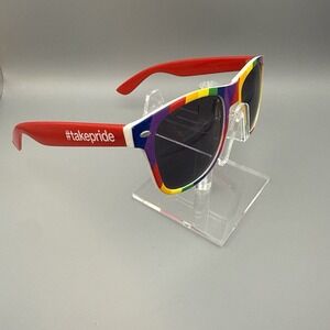 Target Rainbow Pride Sunglasses LGBT LGBTQ gay - CLASSIC RETRO CASUAL TakePride